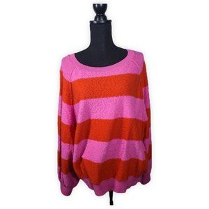 FREE PEOPLE Found My Friend Stripe Sweater - US XL - NWOT